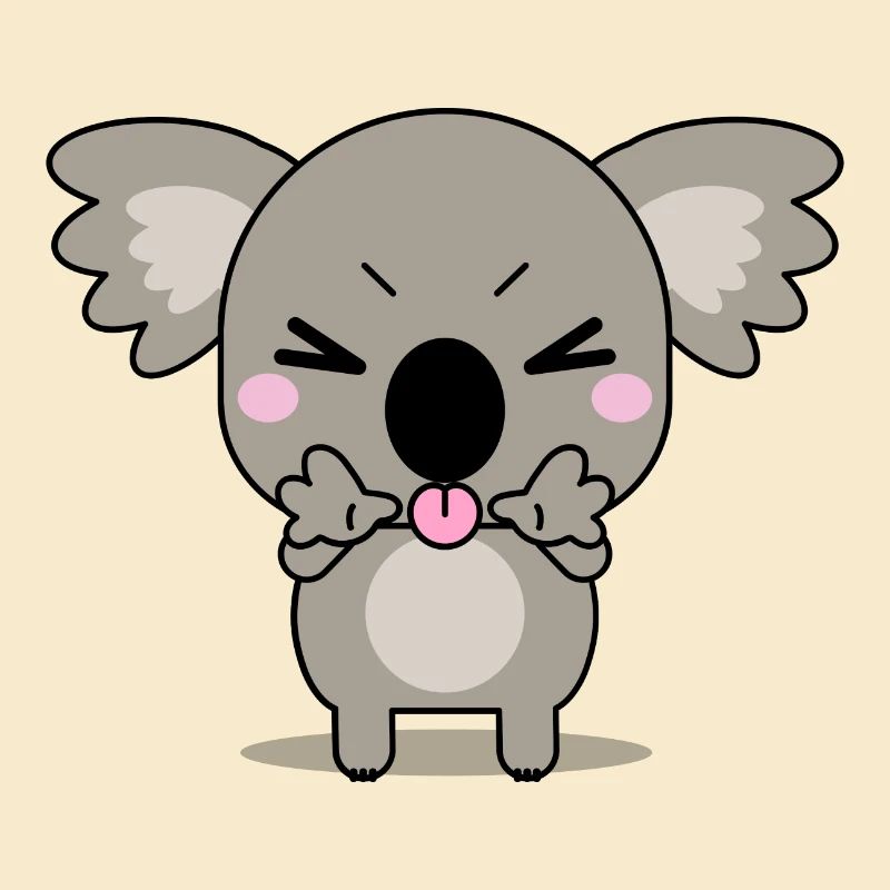 glücklicher Koalabär Koala