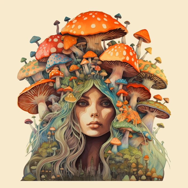 Mutter der Fliegenpilze - Mutter Erde