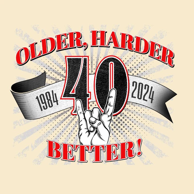 40.Geburtstag eines Metalfan oder Motorradfahrer