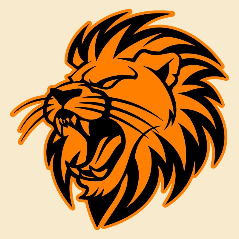 Lion Head Symbol Lion