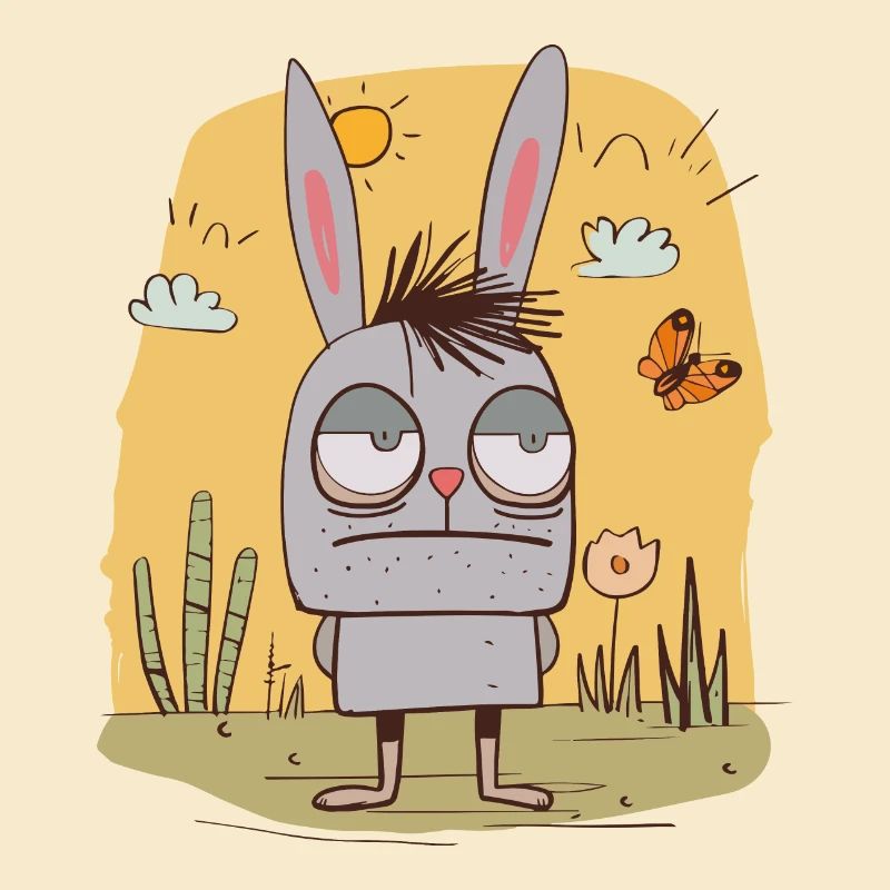 Schlechte Laune Hase | © M2-D2