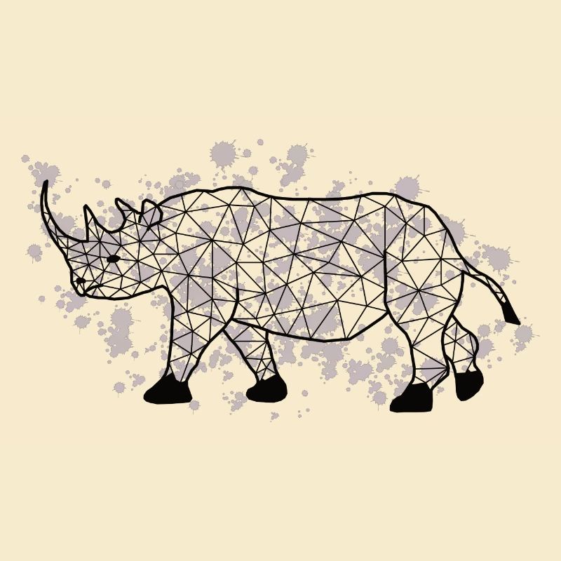 Rhinoo GeomeTRIX bunt