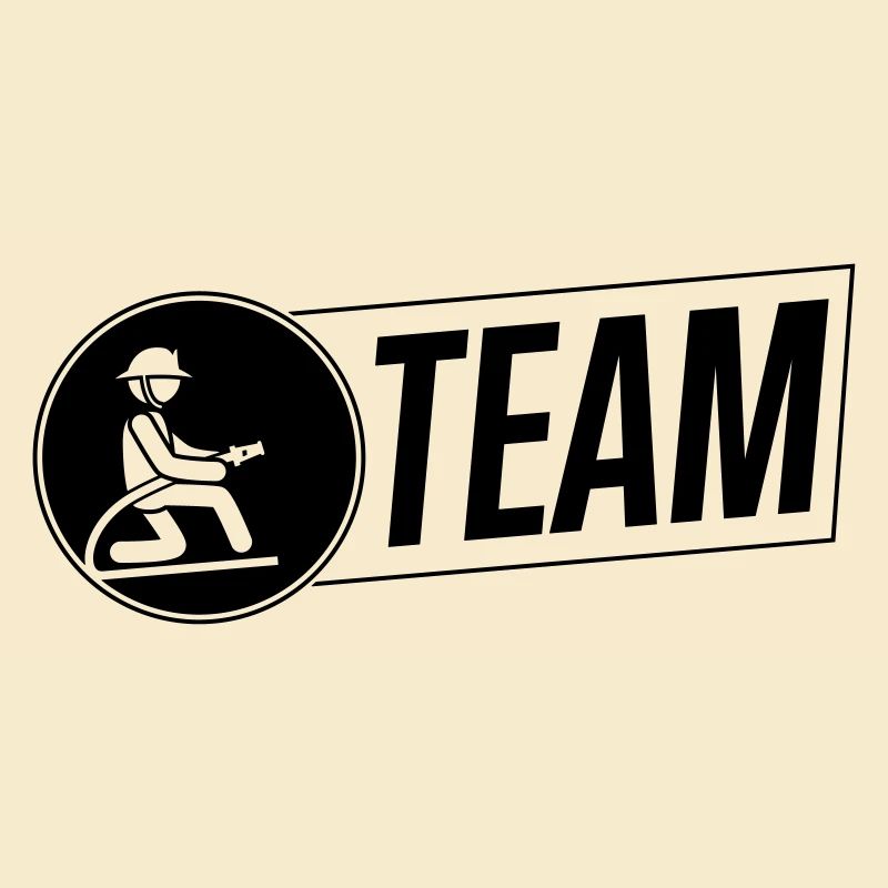 firefighter firefighter team logo