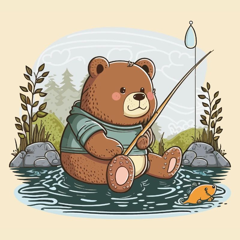 Fishing Bear