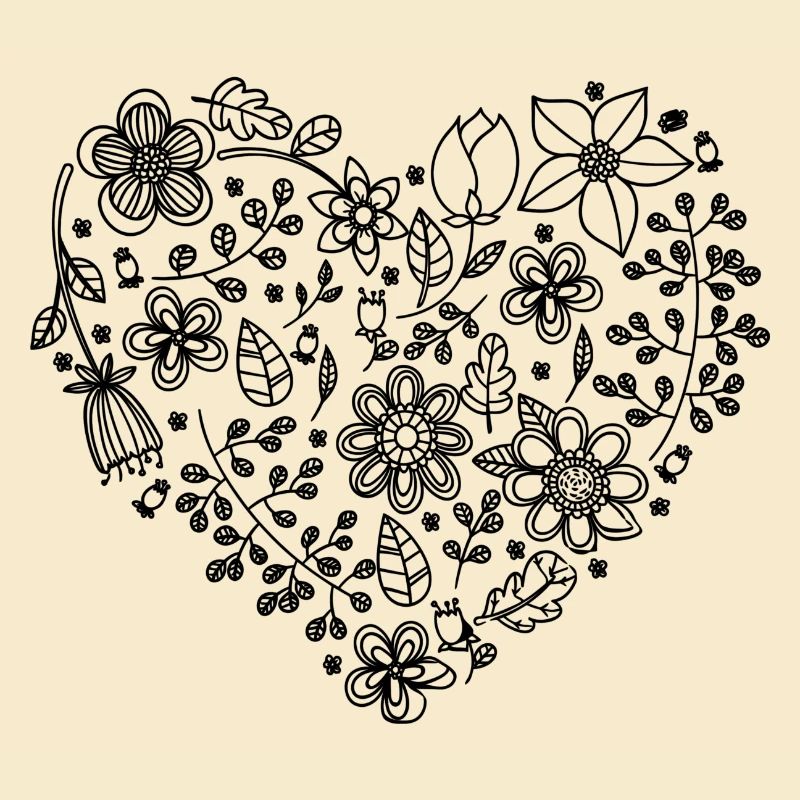 Floral Heart