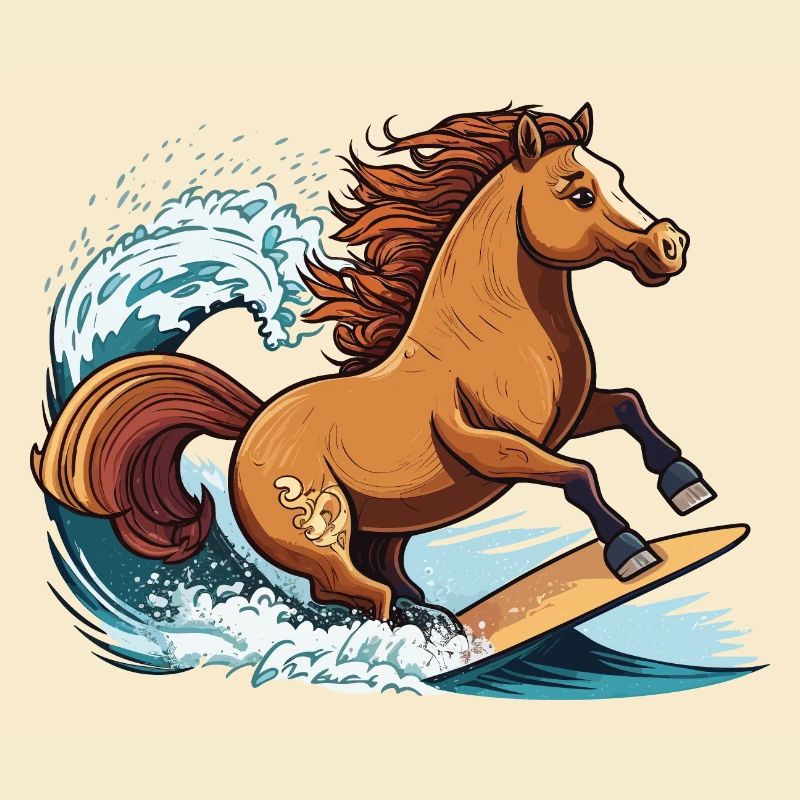 Cheval de surf