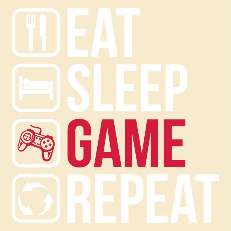 Mangez Sleep Game Repeat