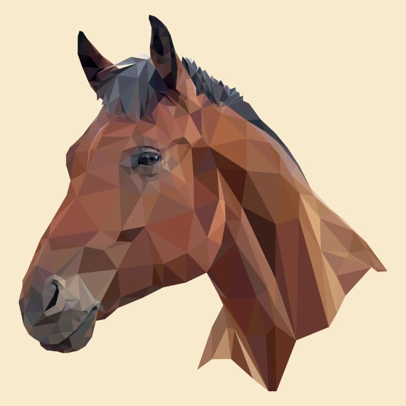 Pferd Poly