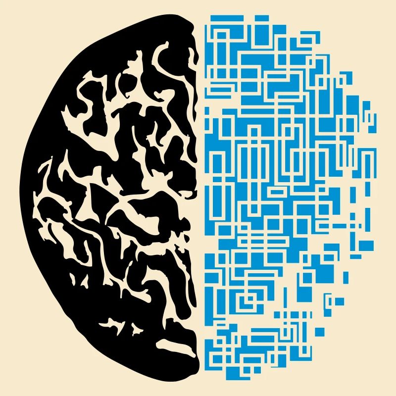 design black digital android synthetic robot