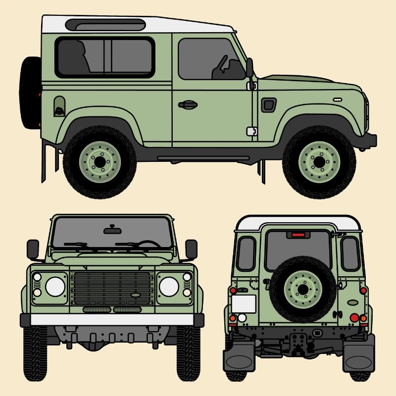 Defender 90 - Seiten