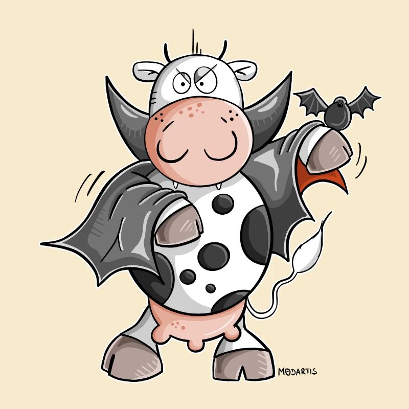 Dracula Cow I Vampire Fun