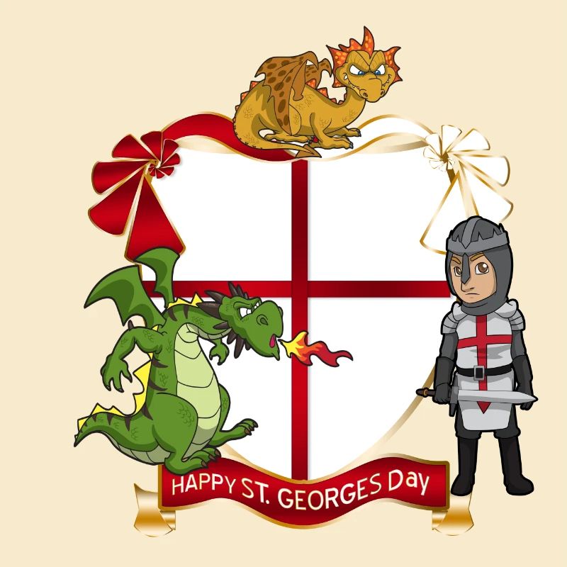 StGeorges Crest Dragon Knight