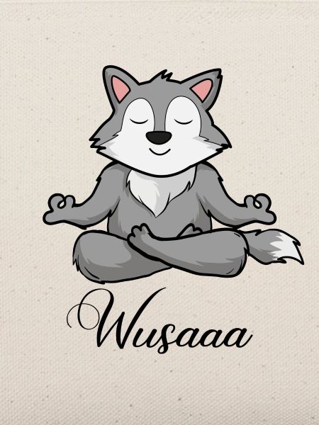 Wolf Auszeit Durchatmen Wusaaa