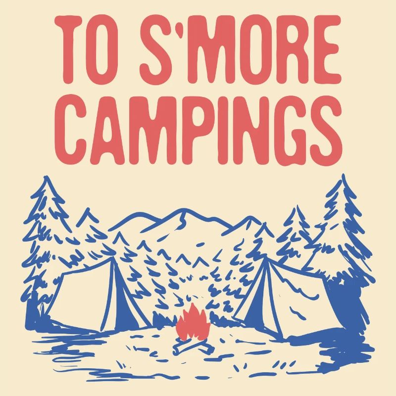 Vers S’more Campings Camper Dictons Camp Citations