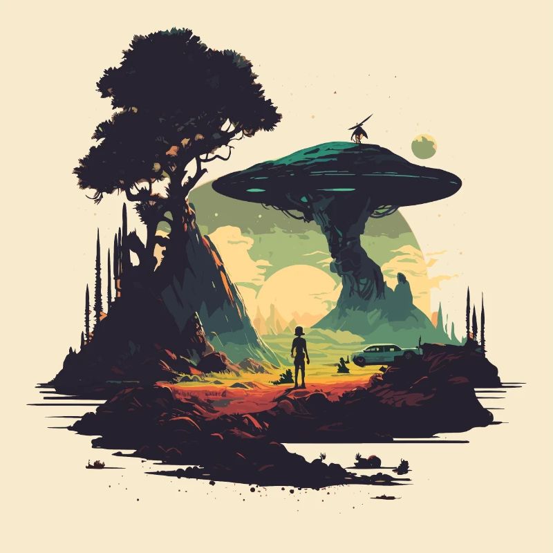 lustiger Alien