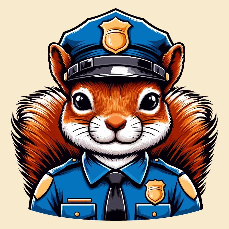 Officer Eichhörnchen