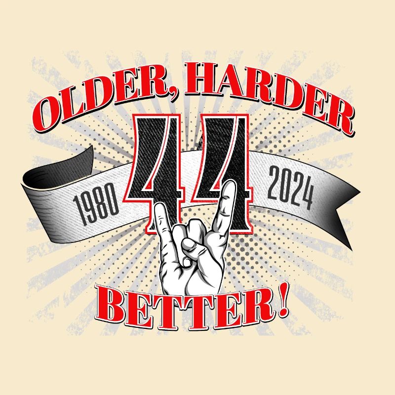 44. Geburtstag eines Metalfan oder Motorradfahrer