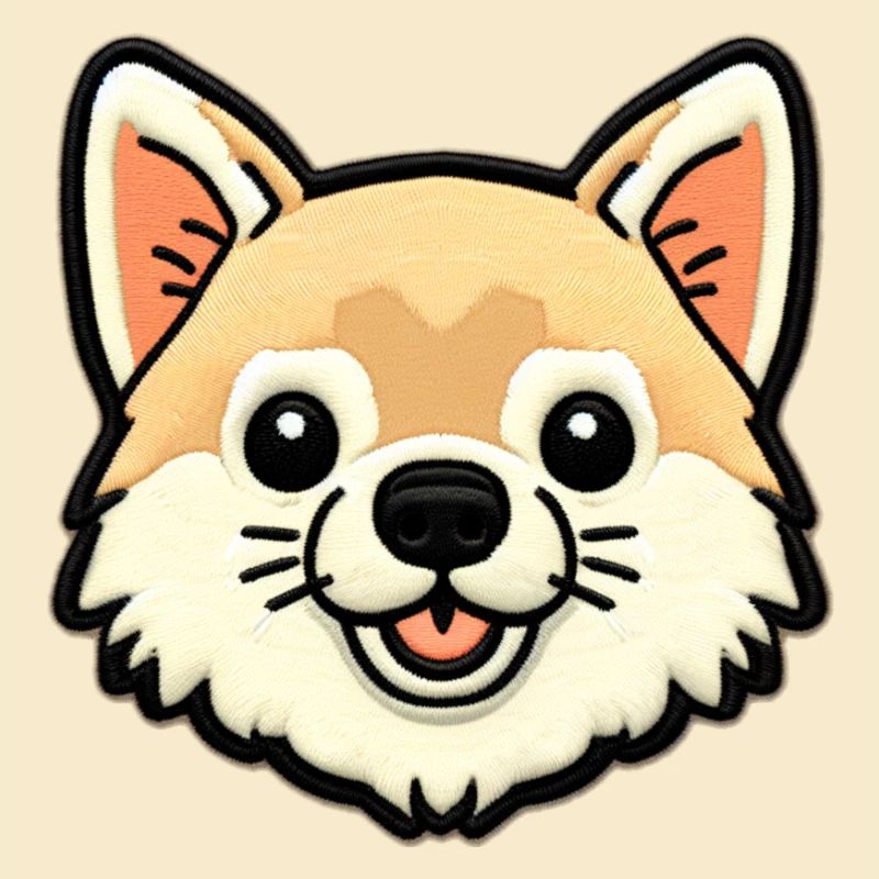 Kuscheliger Corgi Patch