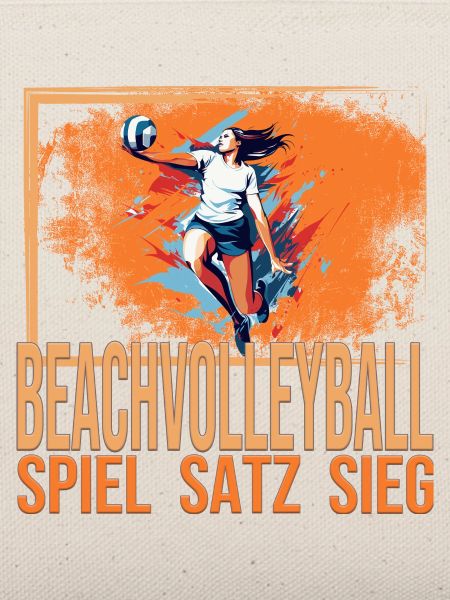 Spiel - Satz - Sieg - Beachvolleyball