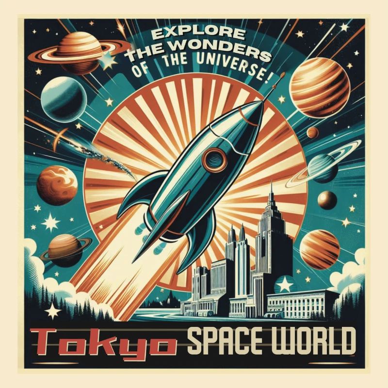 Le monde spatial de Tokyo