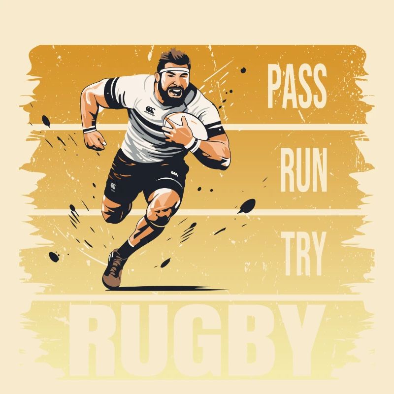 Pass - Run - Try - Rugby
