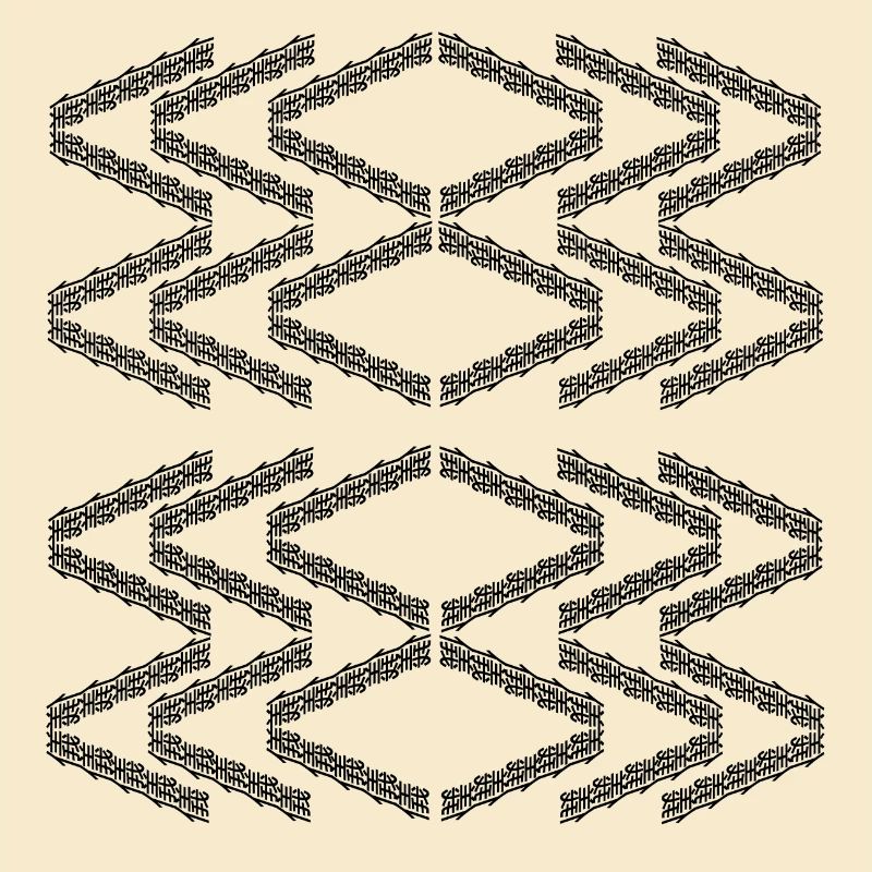 Zigzag pattern