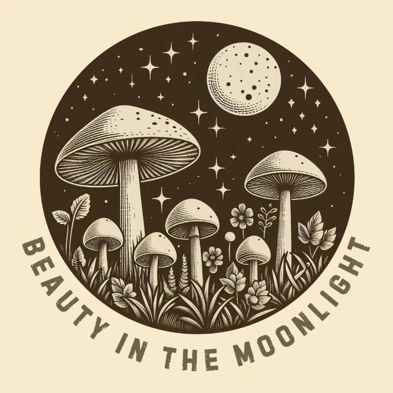 Champignons au clair de lune