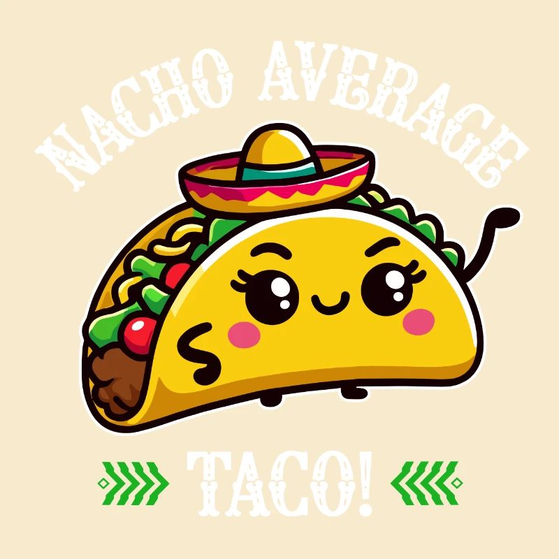 Nacho Average Taco – Lustiges Taco-Design
