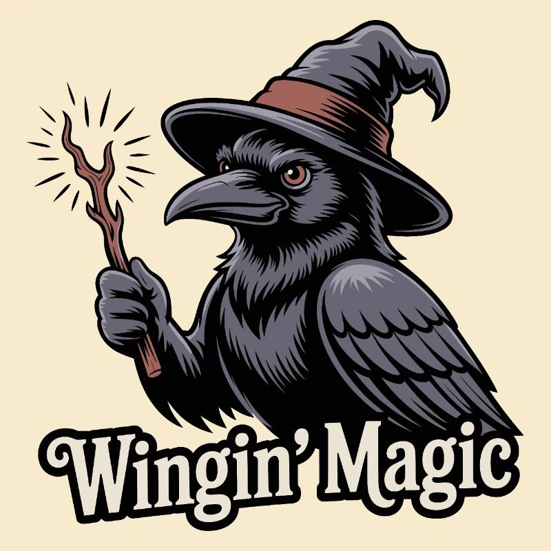 Wingin' Magic Raven
