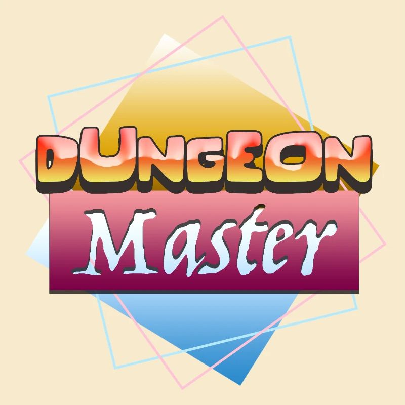 Retro Dungeon Masters Spieldesign-Meister