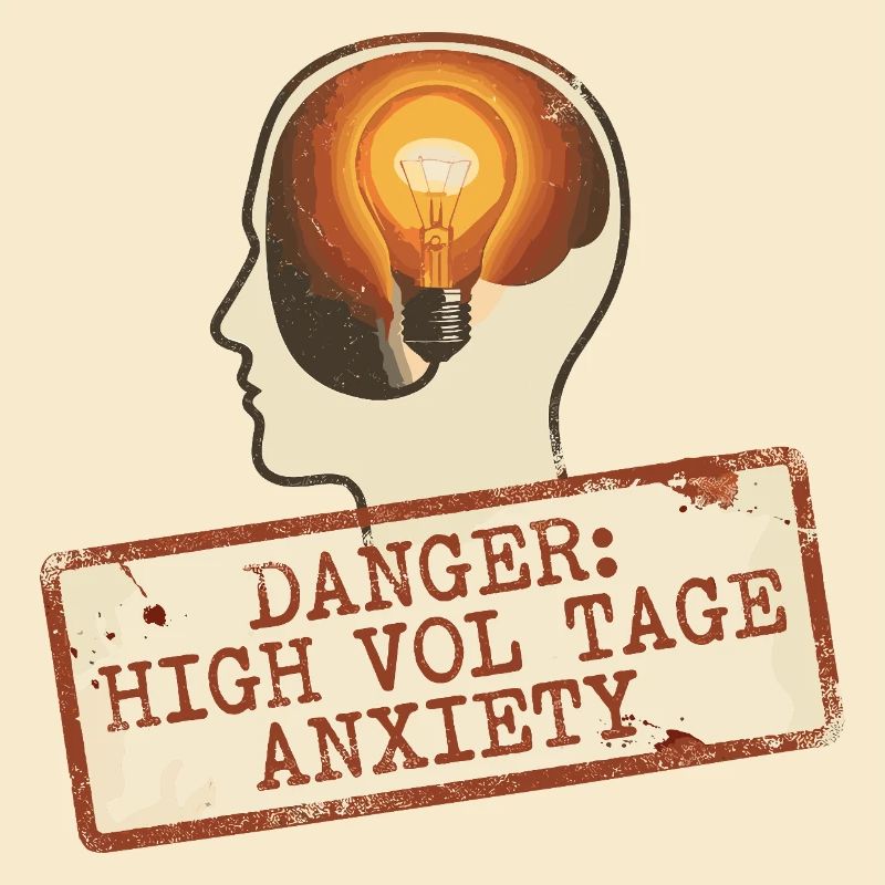 High Voltage Anxiety Warning Sign