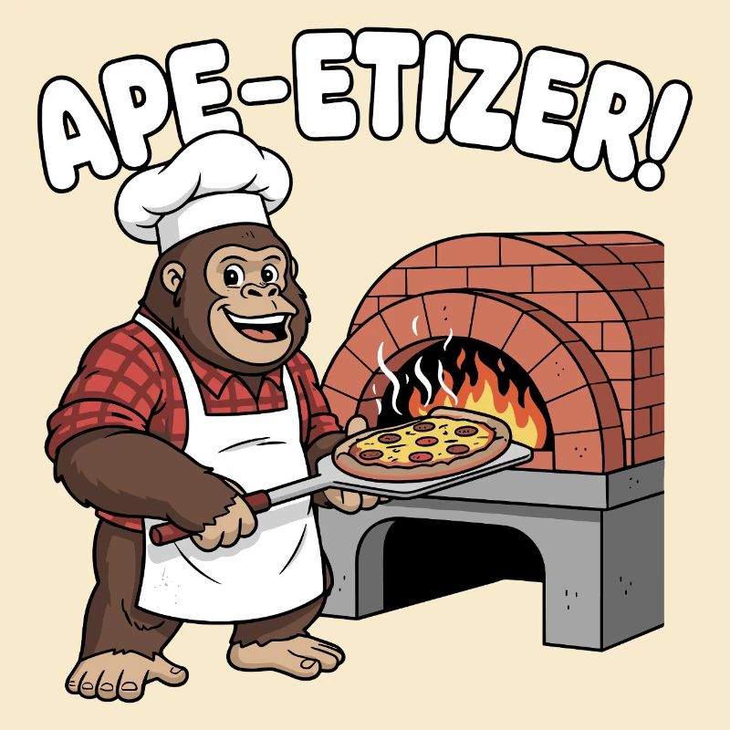 Chef pizzariophile Ape-Etizer