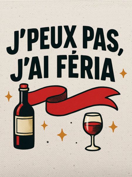 Ich kann nicht, Feria