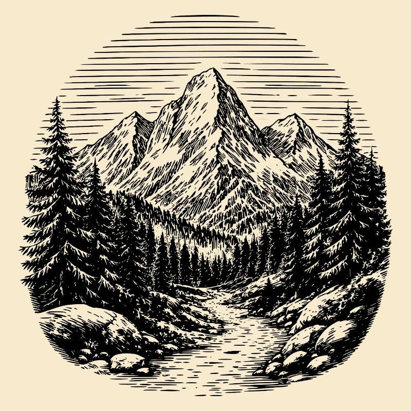 Pfad durch den Wald
