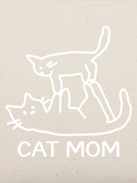 Katzendame Katzen Cat Mom