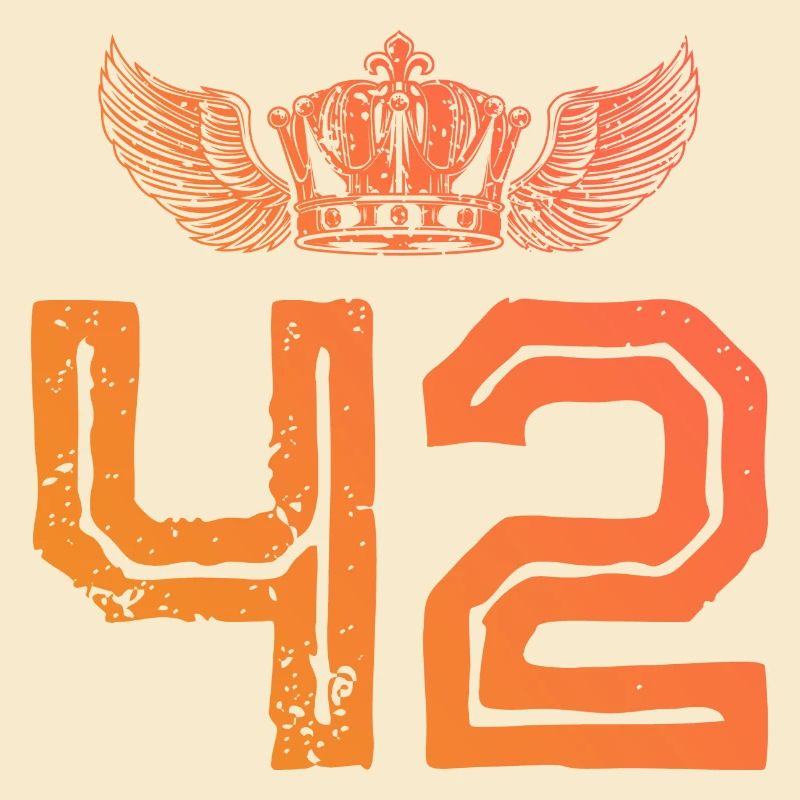 42 Zahl Krone