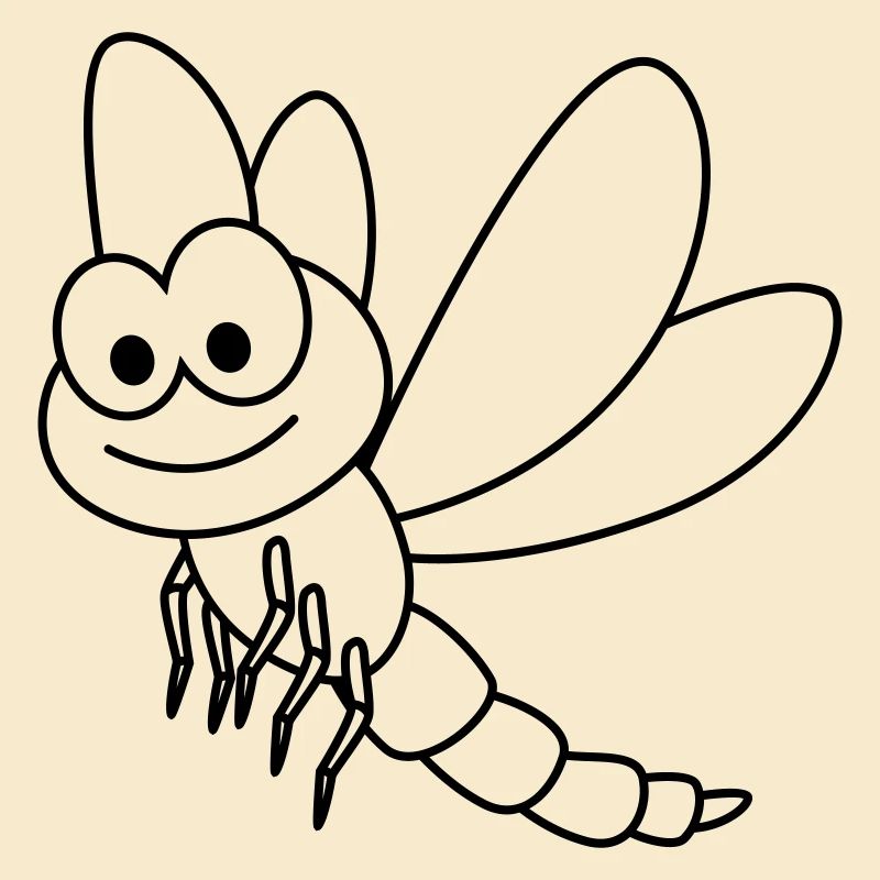 Drachenfliege libelle
