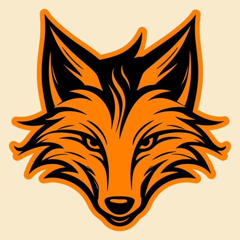 Fox Head Silhouette