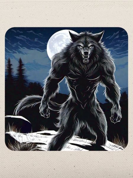 Unheimlicher Werwolf
