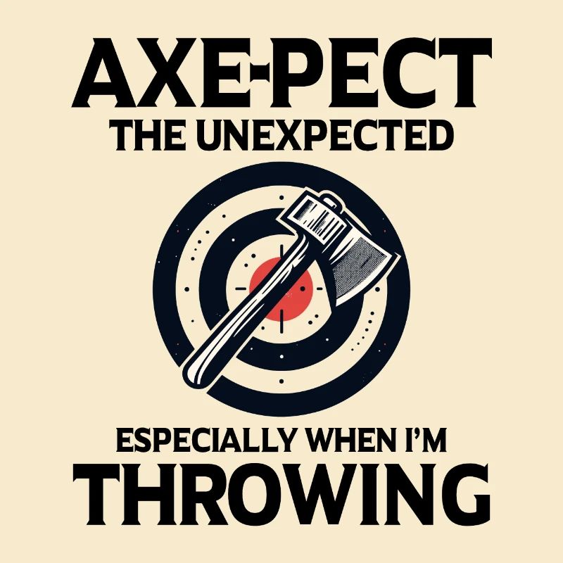 Axe-pect the Unexpected Axe Throwing Lumberjack