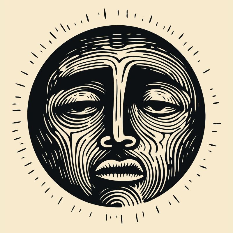 Müde Sonne