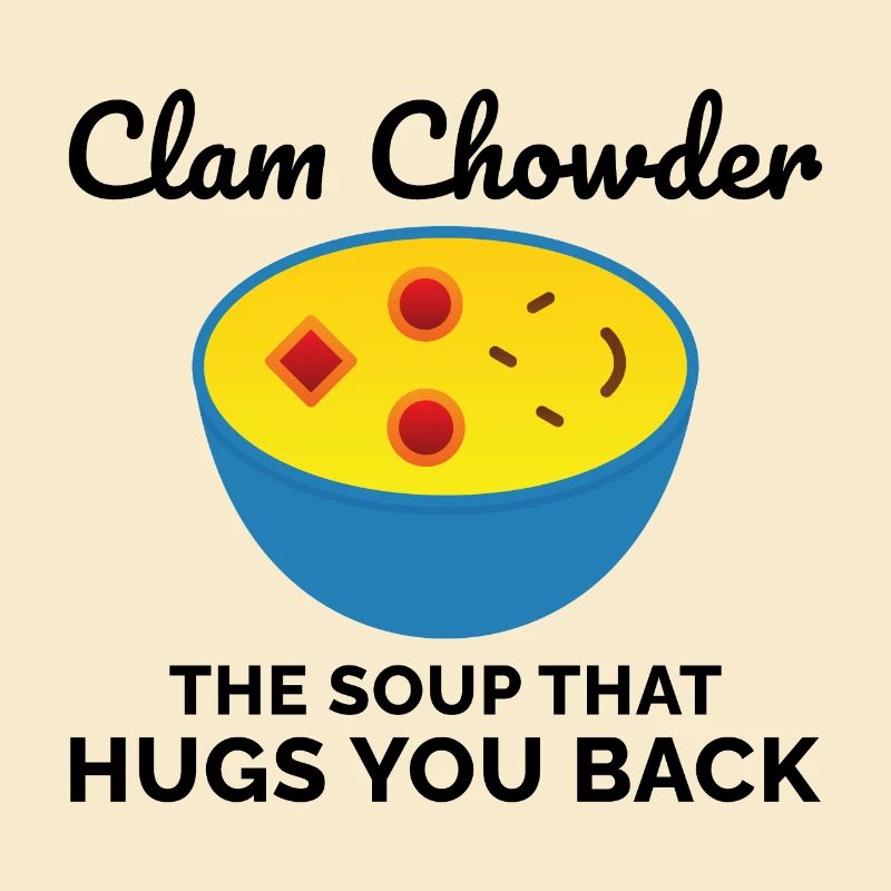 Clam Chowder Shellfish Hilarious Seafood Soup