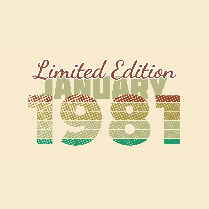 44e anniversaire Édition limitée (SCR) 01/1981