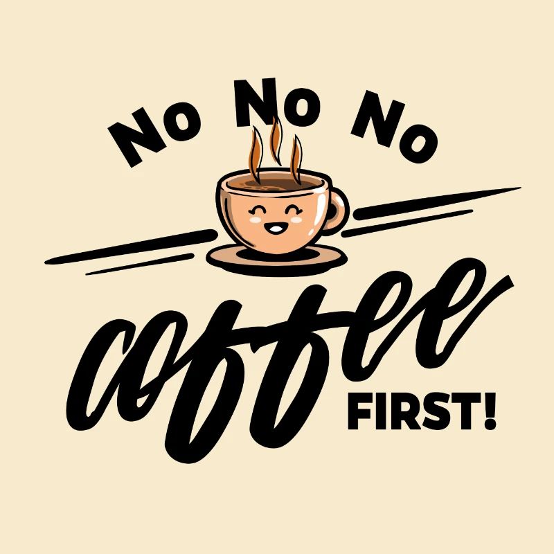 Grain de café - Non Non Non Café d'abord
