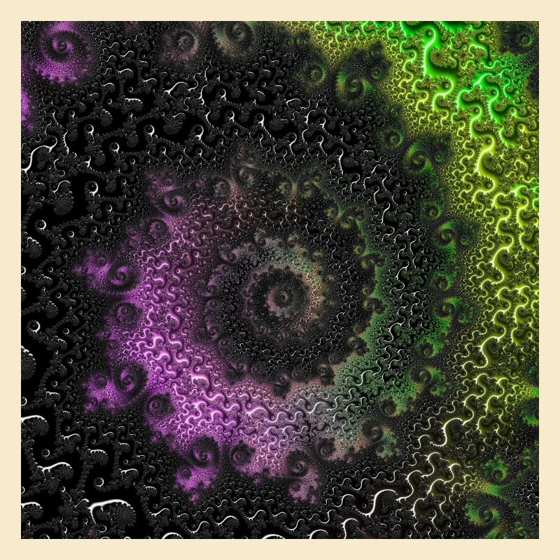 Fractale # 65_2 Quantité de Mandelbrot