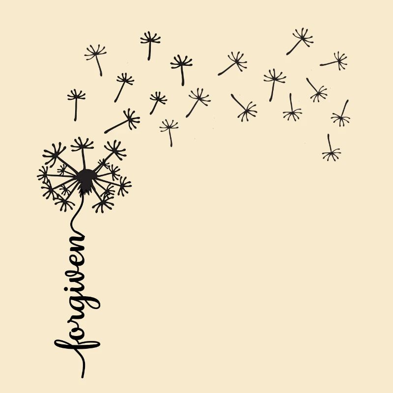 Forgiven Dandelion design