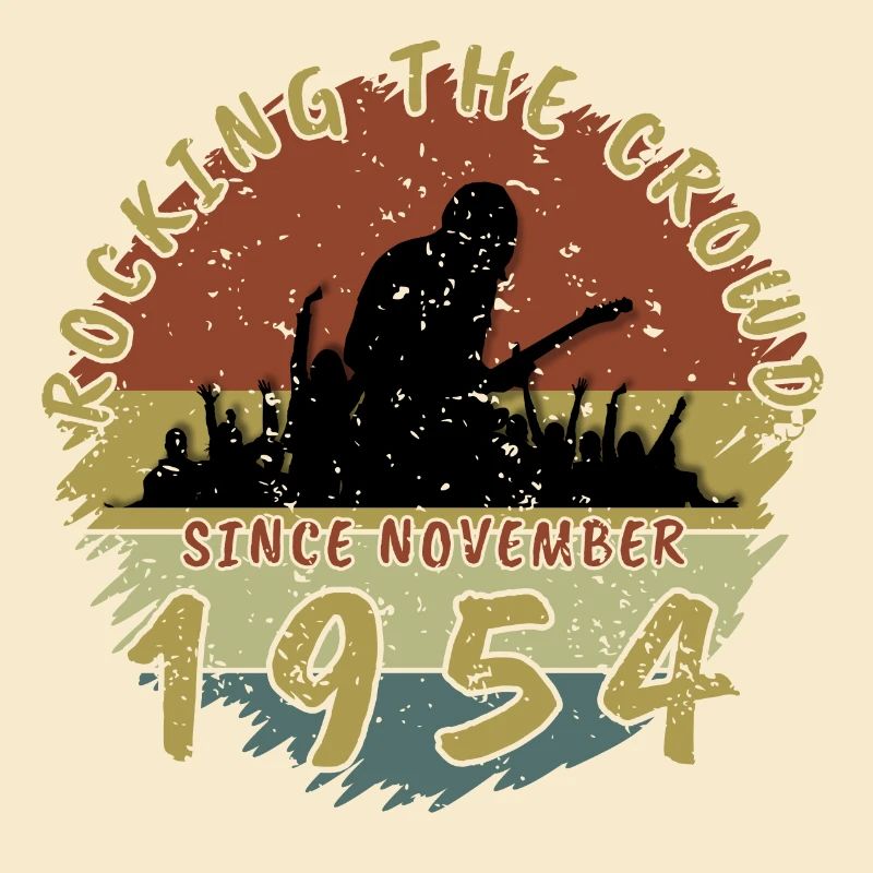 70th Birthday Rocking this planet GIT 11/1954