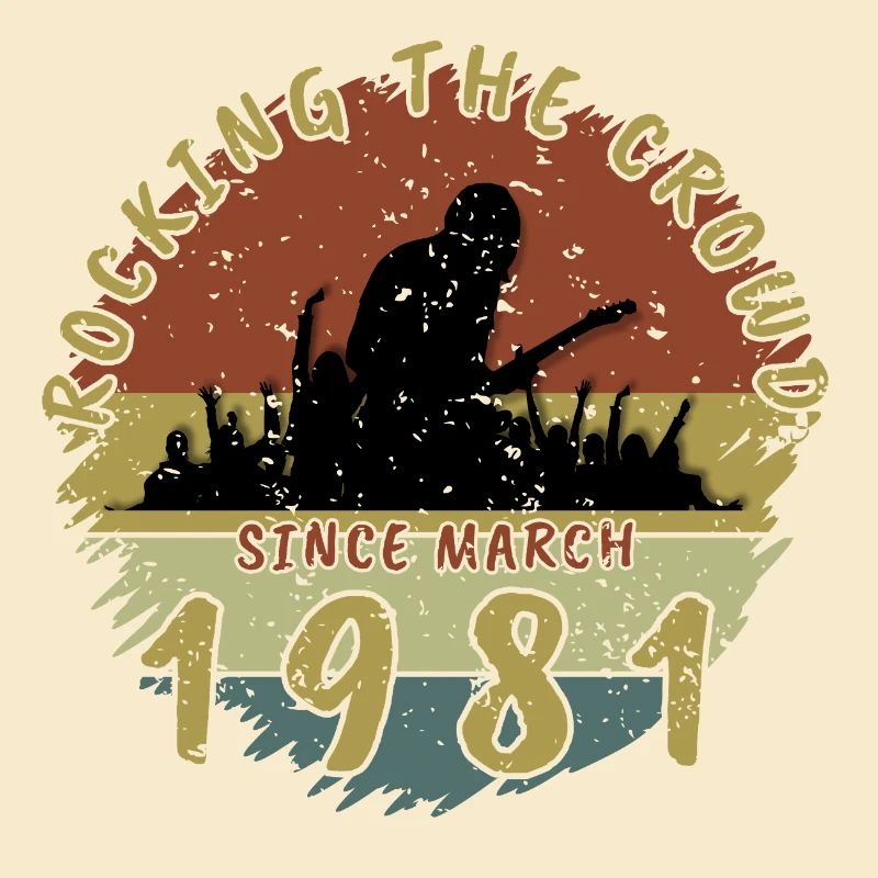 44. Geburtstag Rocking the crowd GIT 03/1981