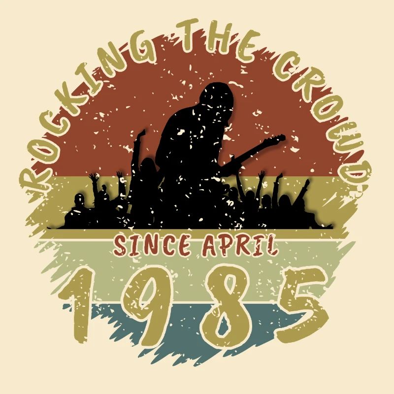 40. Geburtstag Rocking the crowd GIT 04/1985