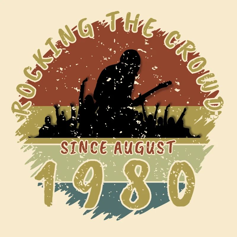 45. Geburtstag Rocking the crowd GIT 08/1980